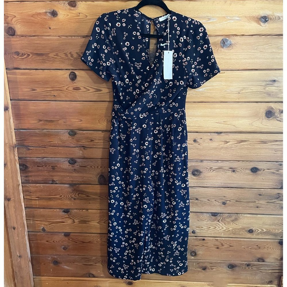 NWT Lush black Floral Jumpsuit  | Size Extra Small